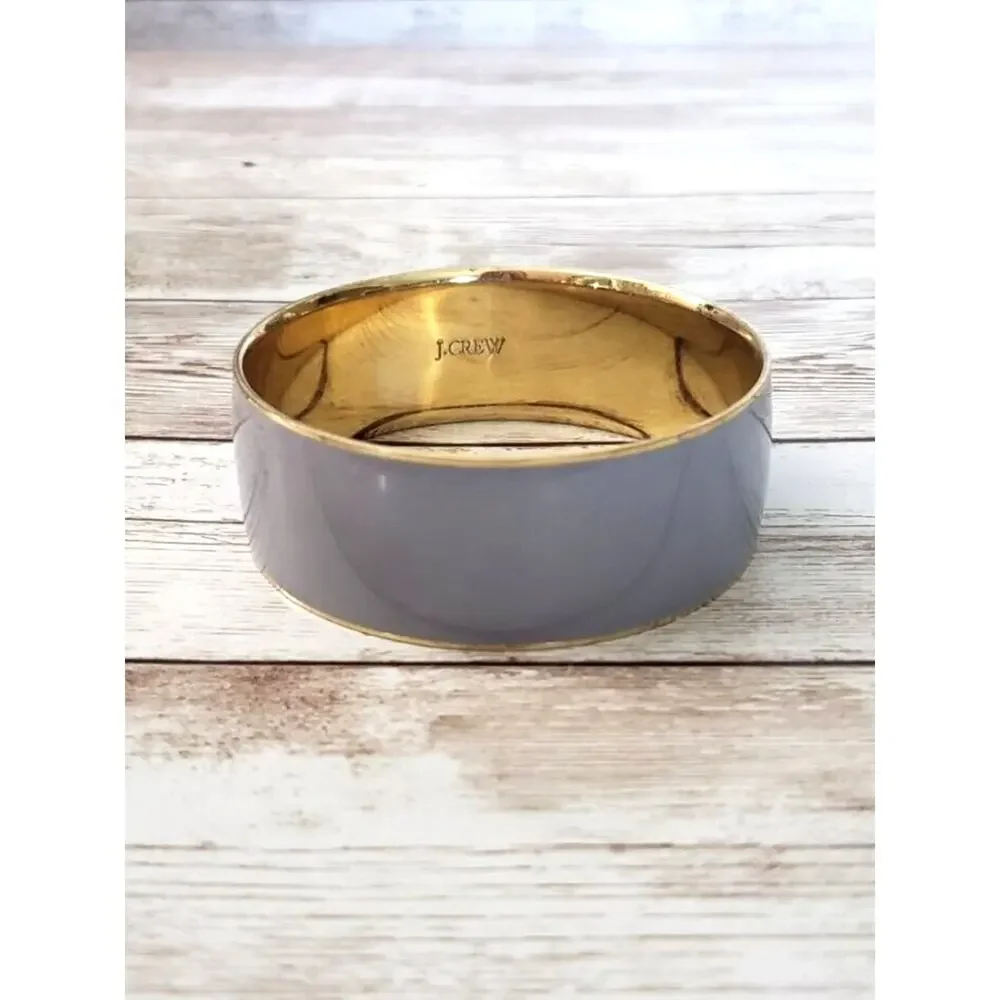 J. Crew Bracelet / Bangle - Gray & Gold Tone